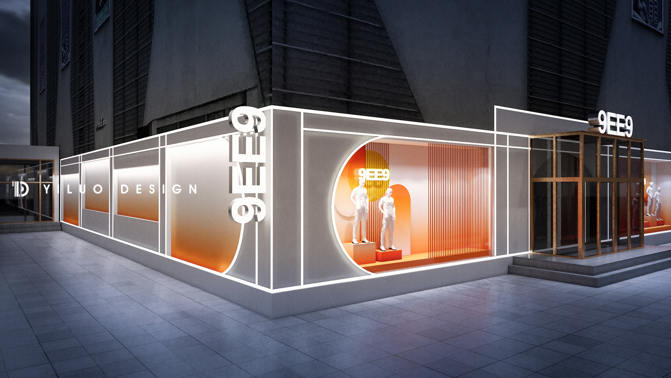 9EE9 服装精品集合店形象设计丨蒙古丨YLD STUDIO-20