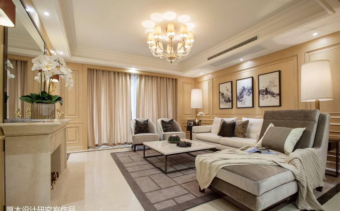 厚木设计研究室丨样板间丨万科某楼盘样板房-1