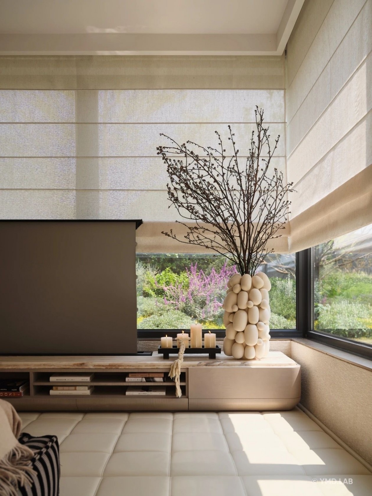 东莞华润旗峰润府120㎡《和‘班味’断交》| 上海岳蒙设计-40