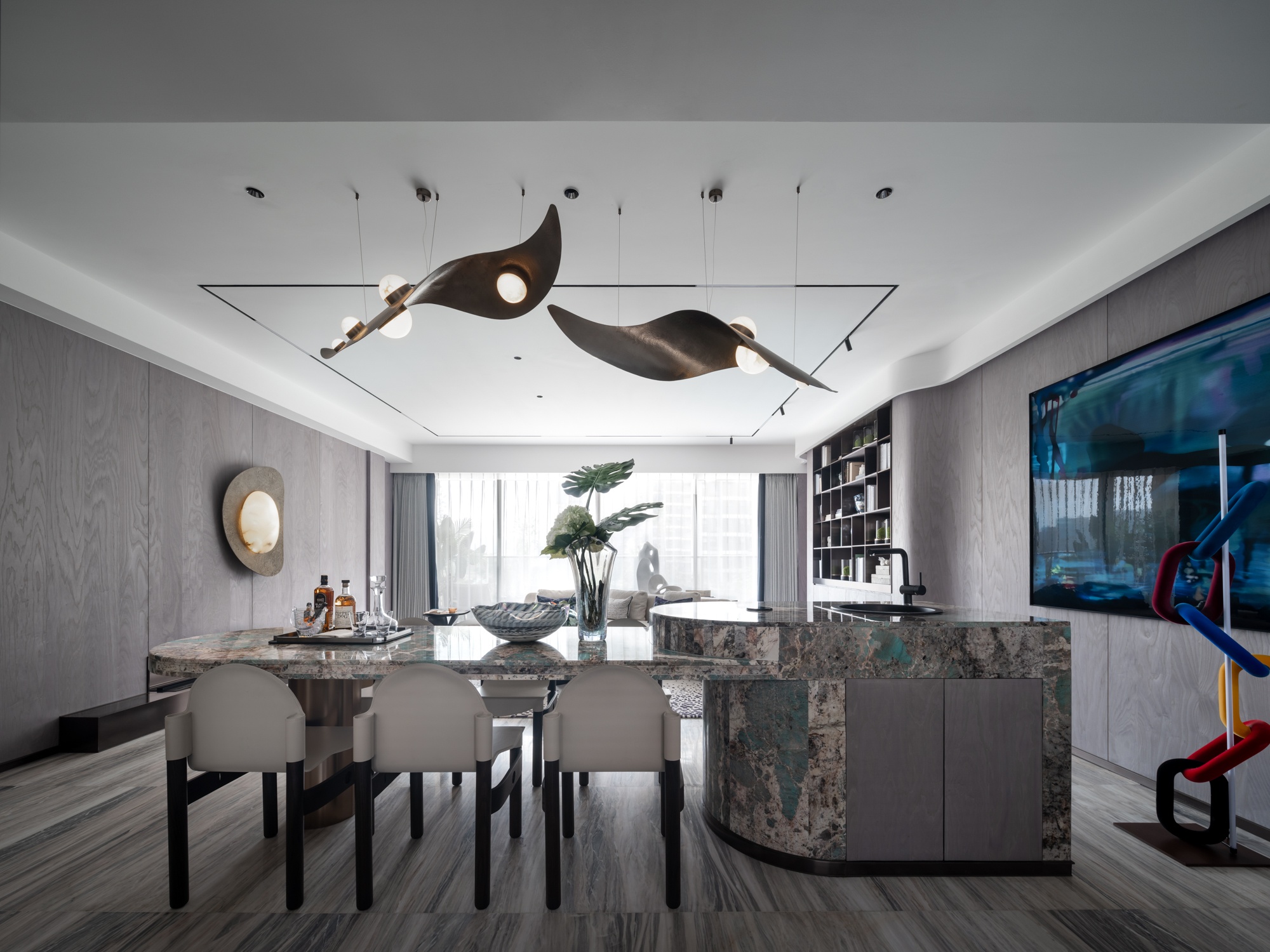 梵镜建筑空间摄影 | 华侨城万科·世纪水岸湖山-39