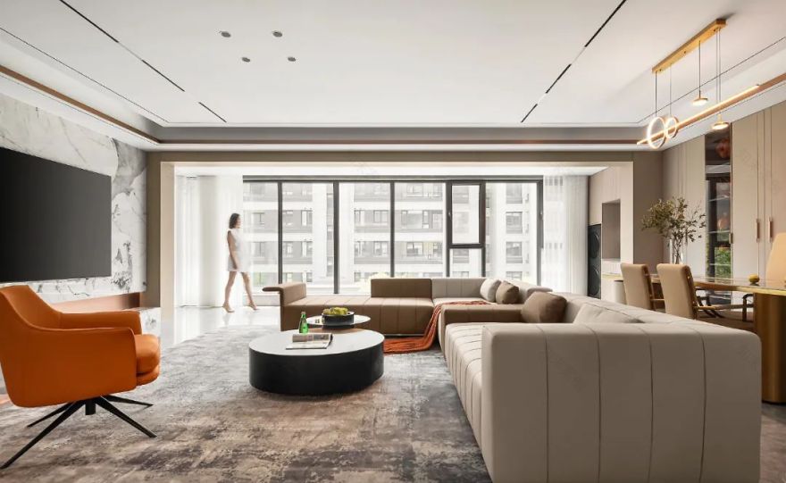 金泰锦府 216㎡现代轻奢大平层丨北京筑思装饰北京路店-16