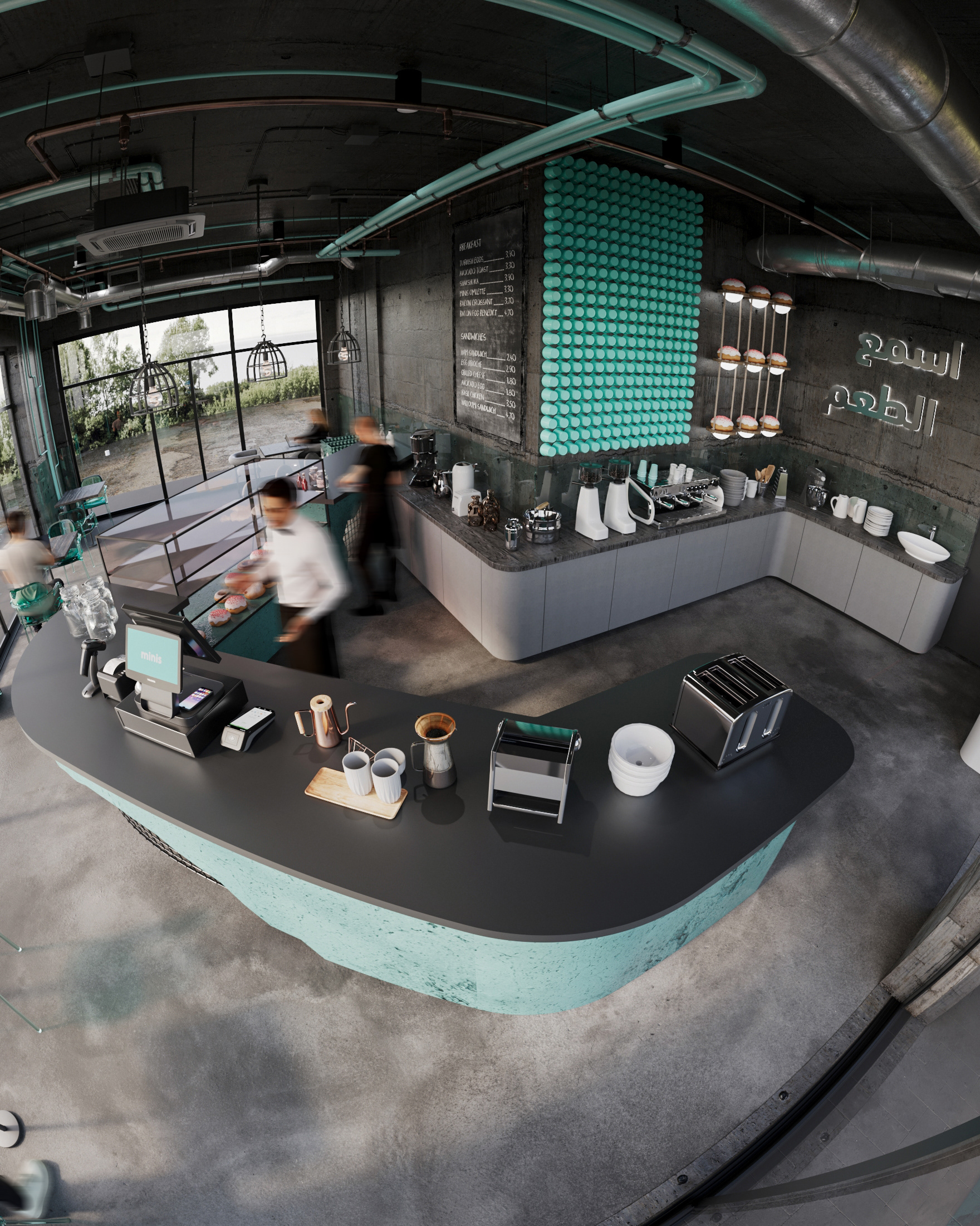 ECO-FRIENDLY CAFE-4