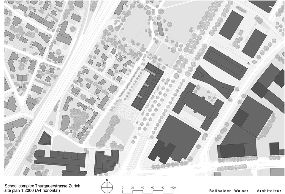 新图尔高街学校综合体丨瑞士苏黎世丨Bollhalder Walser Architektur-52