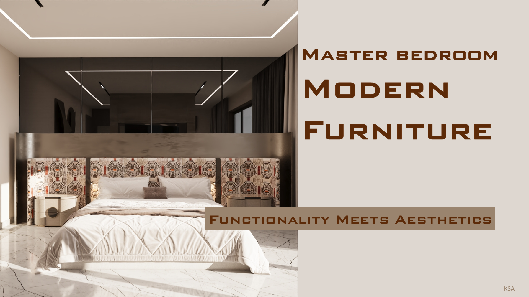 Furniture Detailing Project | Master Bedroom-1