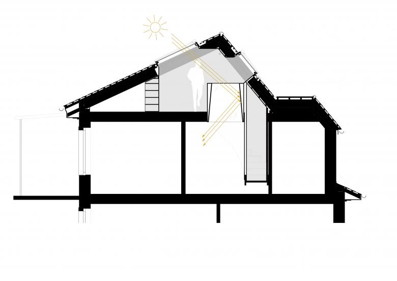 Superdraft Studio丨Dachsaniertung & Umbau Largitzenstrasse丨瑞士-24