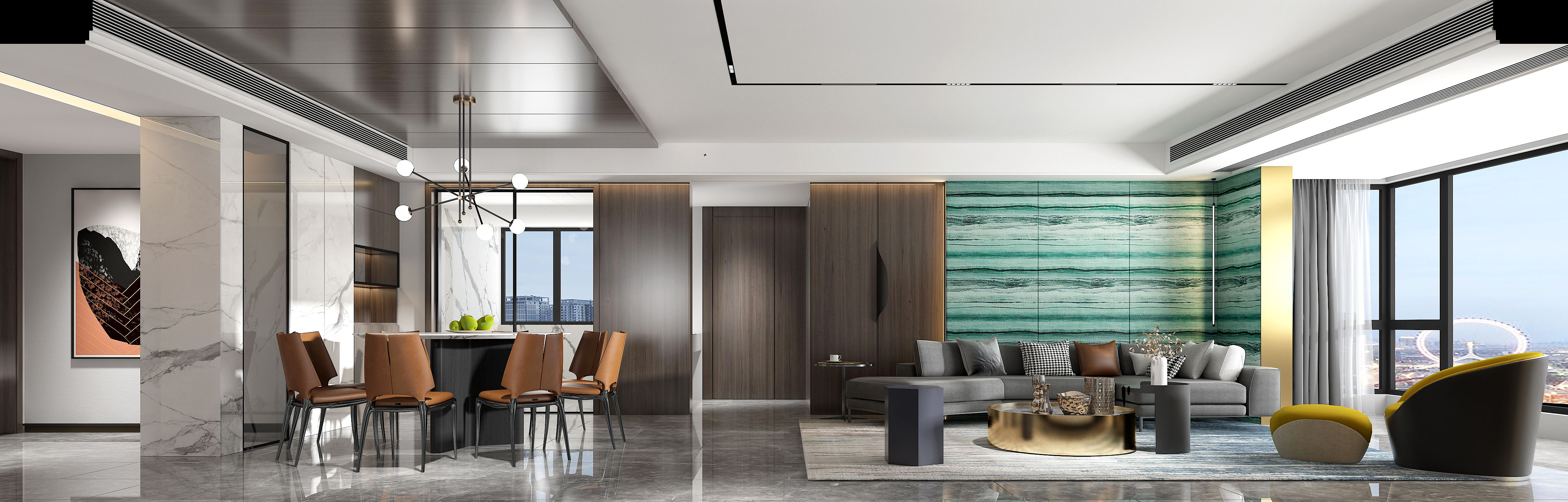 简约现代家居设计，打造城市绿洲-2