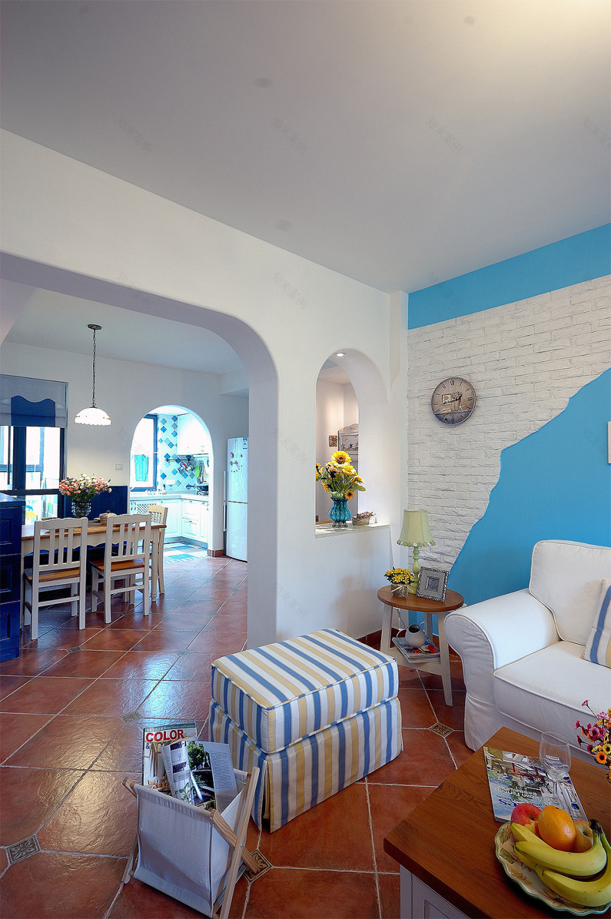 普罗旺斯风情地中海混搭家居-11