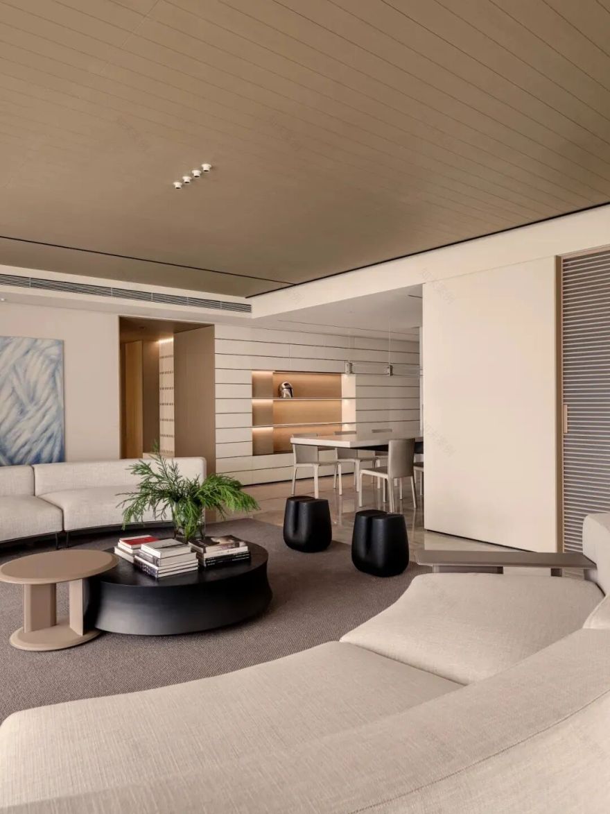 温州210㎡极简大平层私宅设计丨中国温州丨温州里外空间设计-73