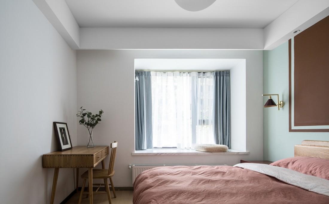 玩转色块魔法,悦颜平层空间设计-21