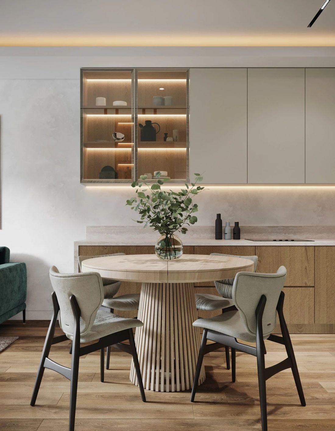 顾念安 88㎡现代素雅家居设计，简约中见精致-9