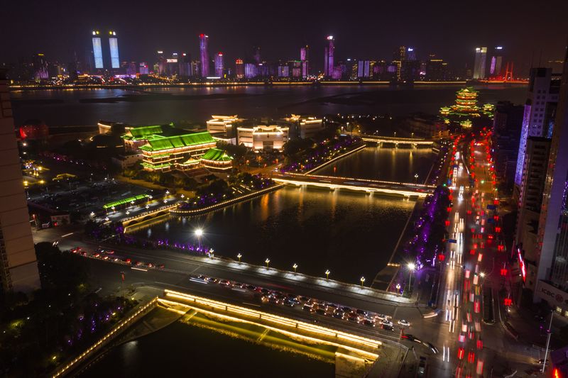 南昌抚河公园夜景设计丨中国南昌-12