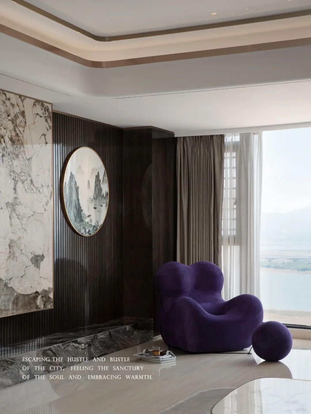 星空豪宅丨中国福州丨JKD 间空设计-16