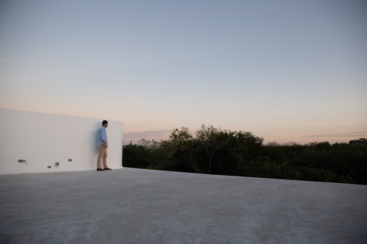 墨西哥 House O + I | 开放空间与光影游戏的住宅设计-18