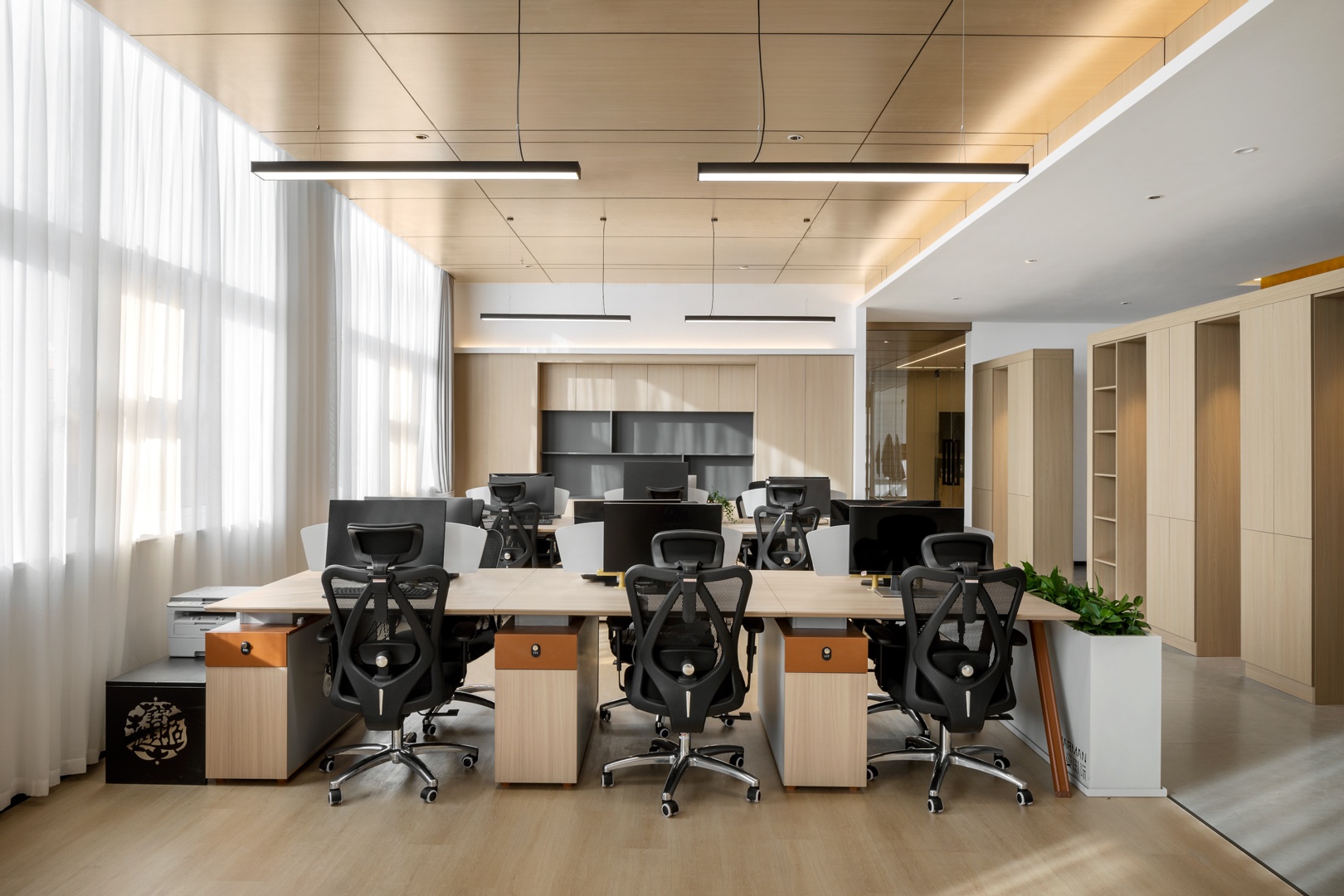 美栏雅办公室丨上海众合铂纳空间设计-39