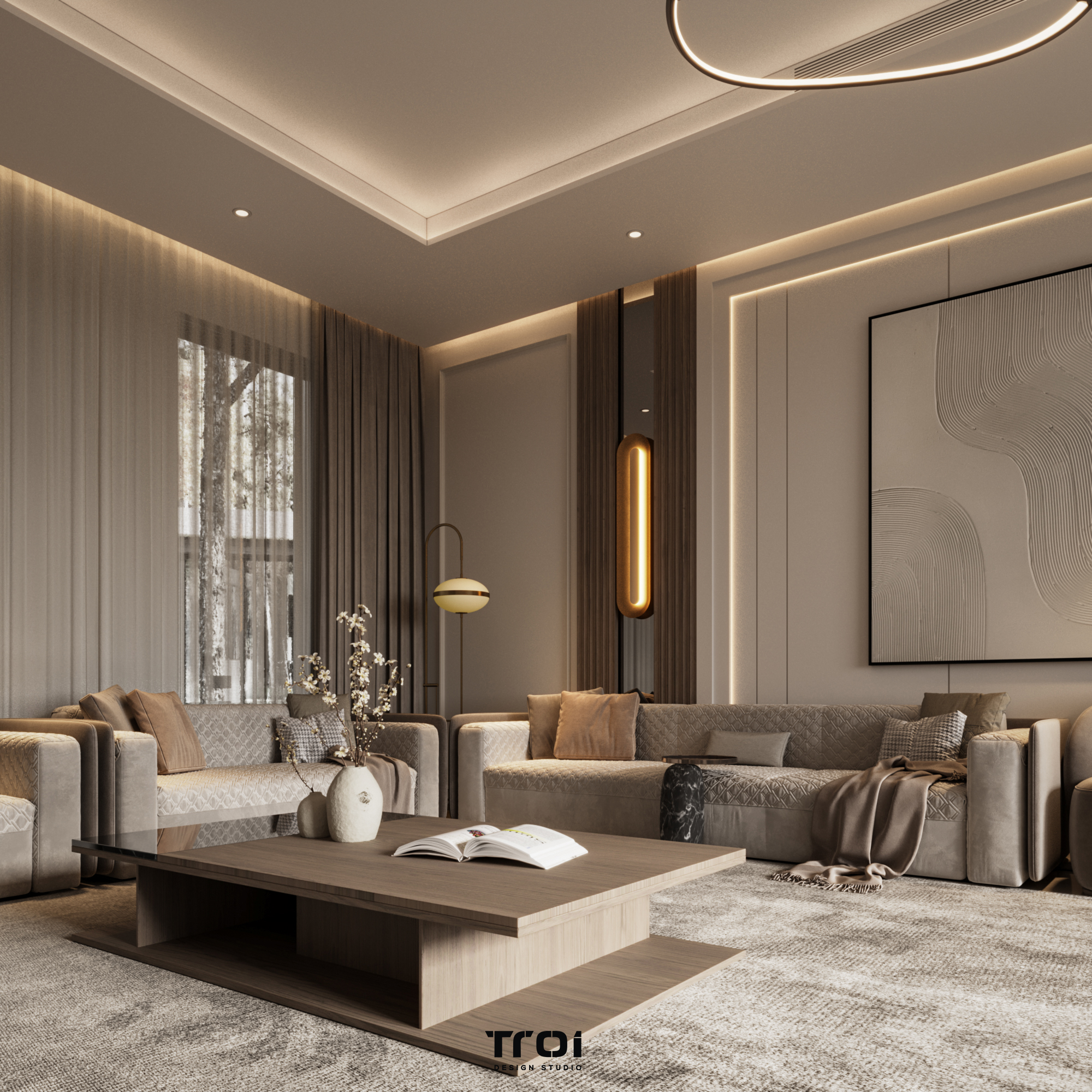 由于MEN MAJLIS不是常见的通用词汇组合，不清楚其具体所指的专业术语、特定名称或语境含义，无法提供准确的翻译 丨Troi Design Studio-15