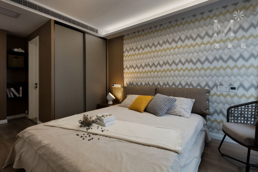 【一米家居】 ◣ 年 轮 ◥ 115m2 现代风-37