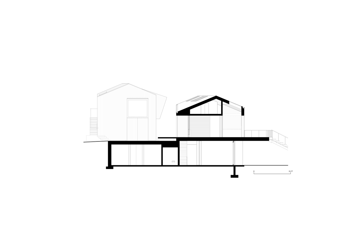 奇马克之家 | 新英格兰风格的多代家庭住宅-49