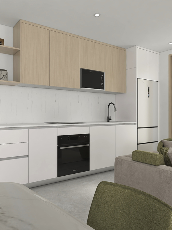 Green Moon Project. Kitchen Design. Type 01-9