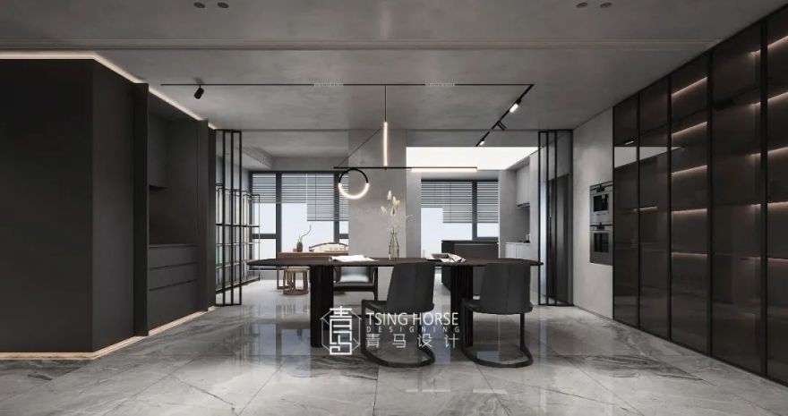 金地湖城大境 | 260㎡极简空间,等光来-65