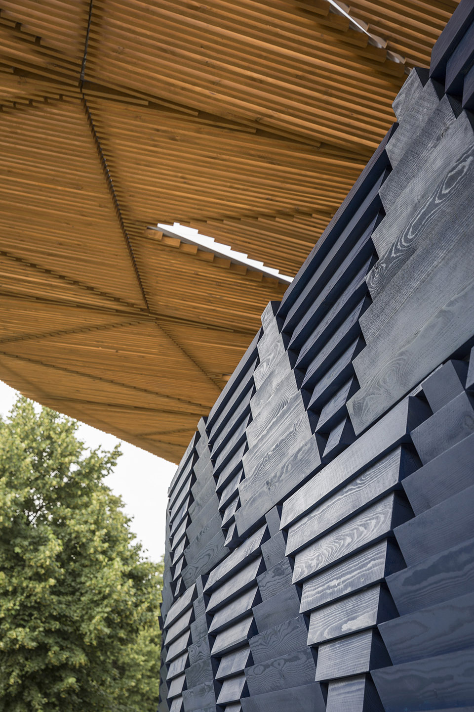 蛇形展厅2017,伦敦 / Kéré Architecture-52