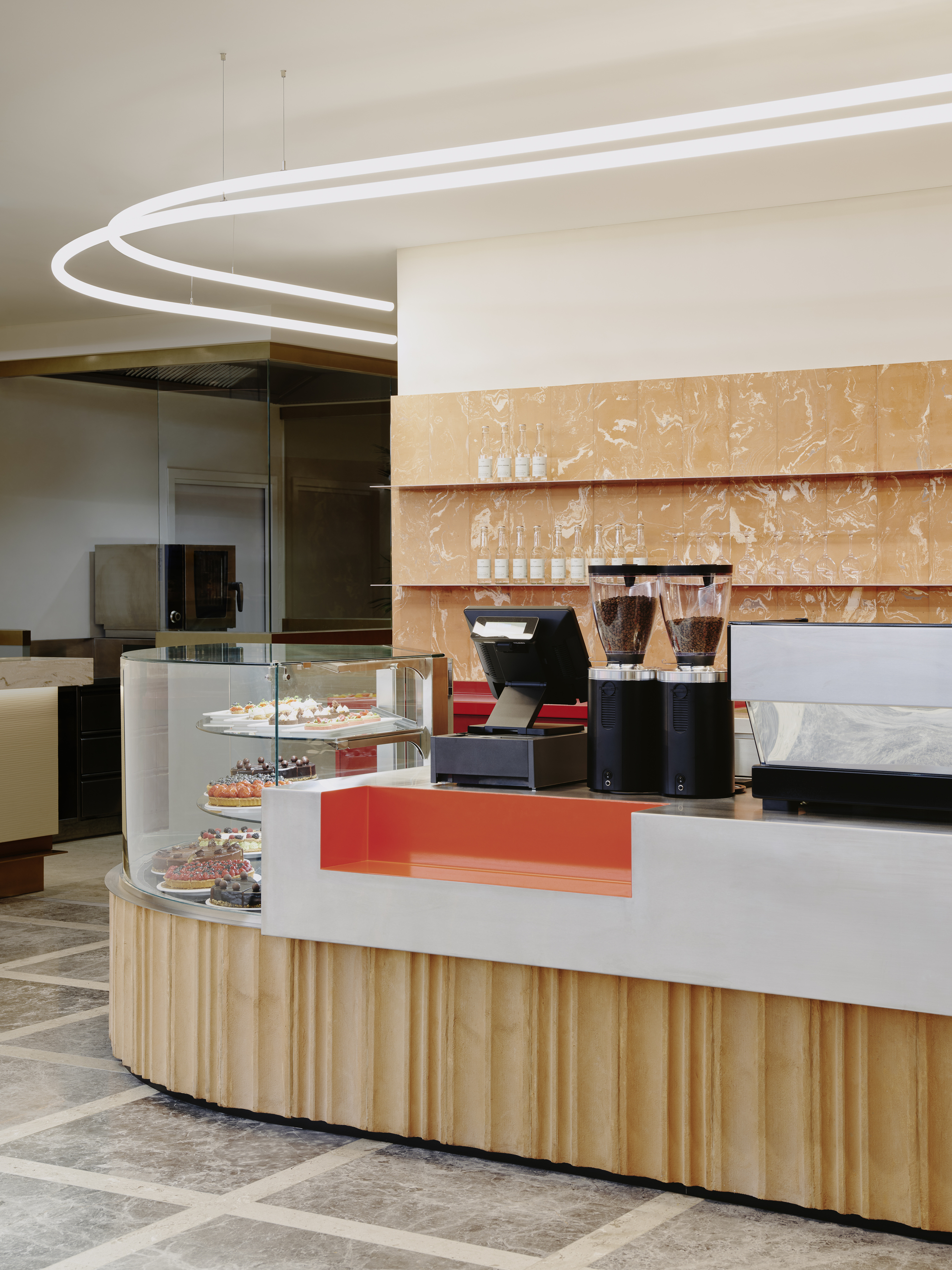 柏林卡迪威咖啡馆丨德国柏林丨Ester Bruzkus Architekten-10