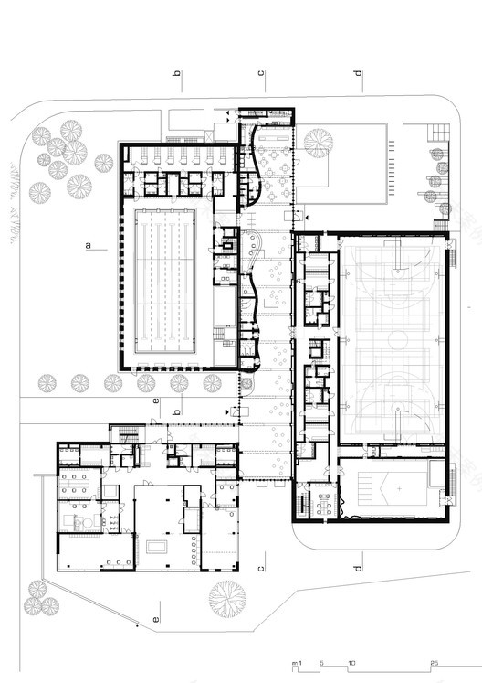 奥洛穆克体育学院综合体 | 连接通道与测试大厅-16