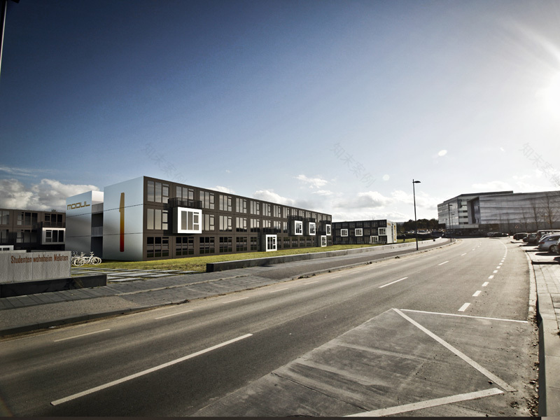 亚琛大学校园梅拉顿学生公寓-23