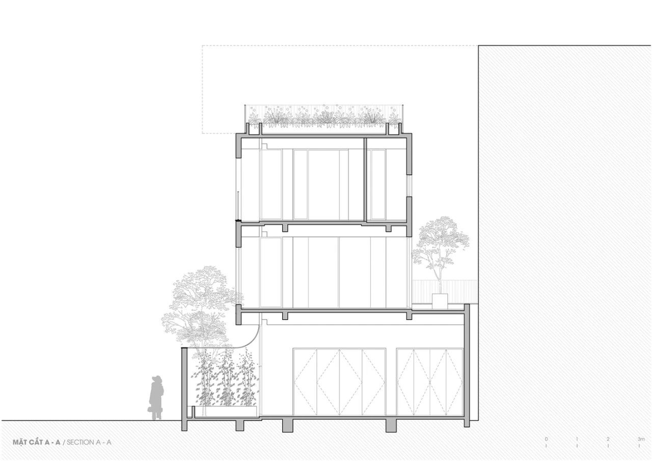 在屋顶盖一座公园,越南450㎡错层别墅！-55