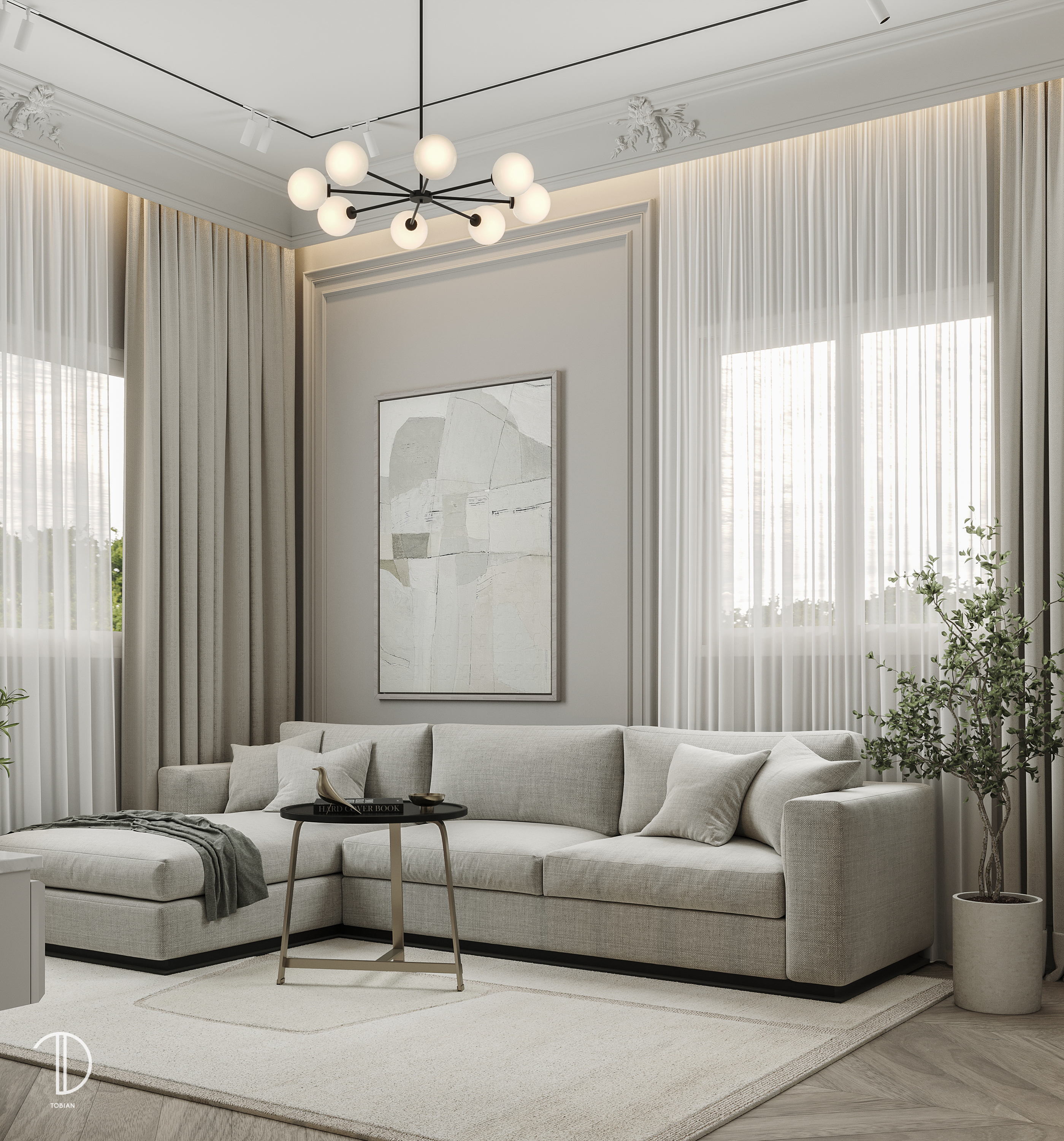 STONE PARK 别墅室内设计-37