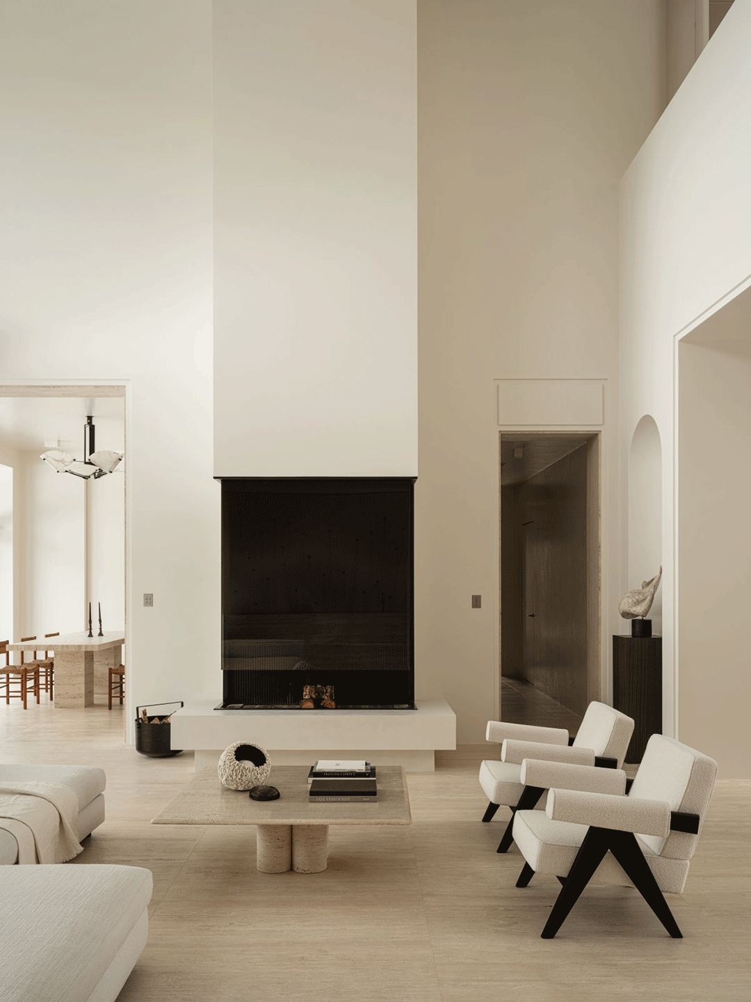 500㎡现代主义别墅，温柔中性色的质感家-13