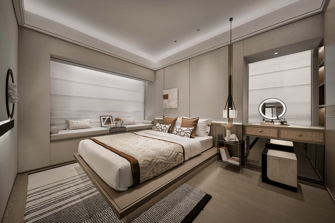 广州金茂万科·都会四季72户型丨中国广州丨深圳GNU金秋设计-42