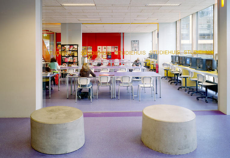 Coornhert Lyceum学校扩建丨荷兰哈勒姆丨Liesbeth van der Pol及团队-32