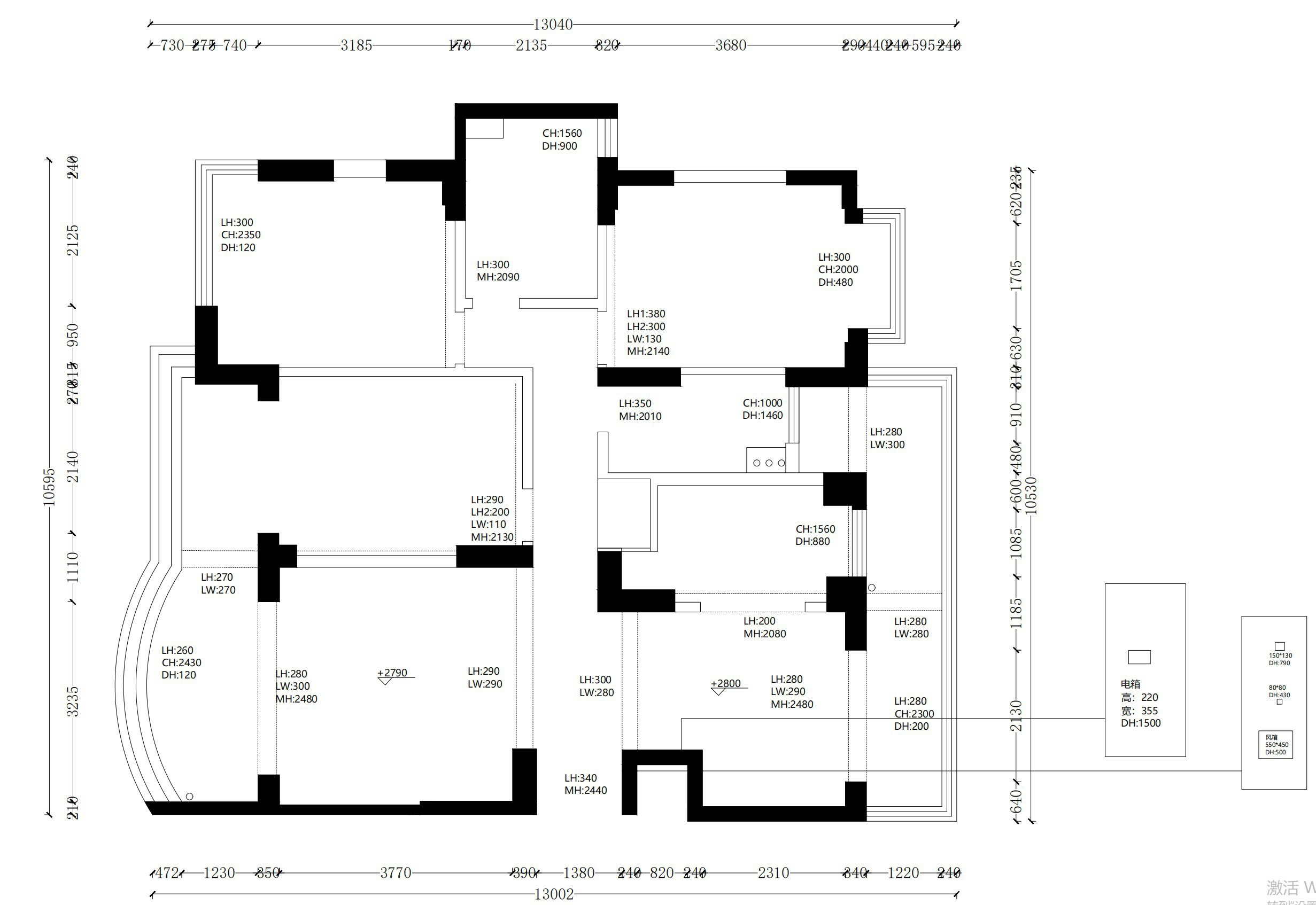筑物营作实景|120㎡旧房改造-17
