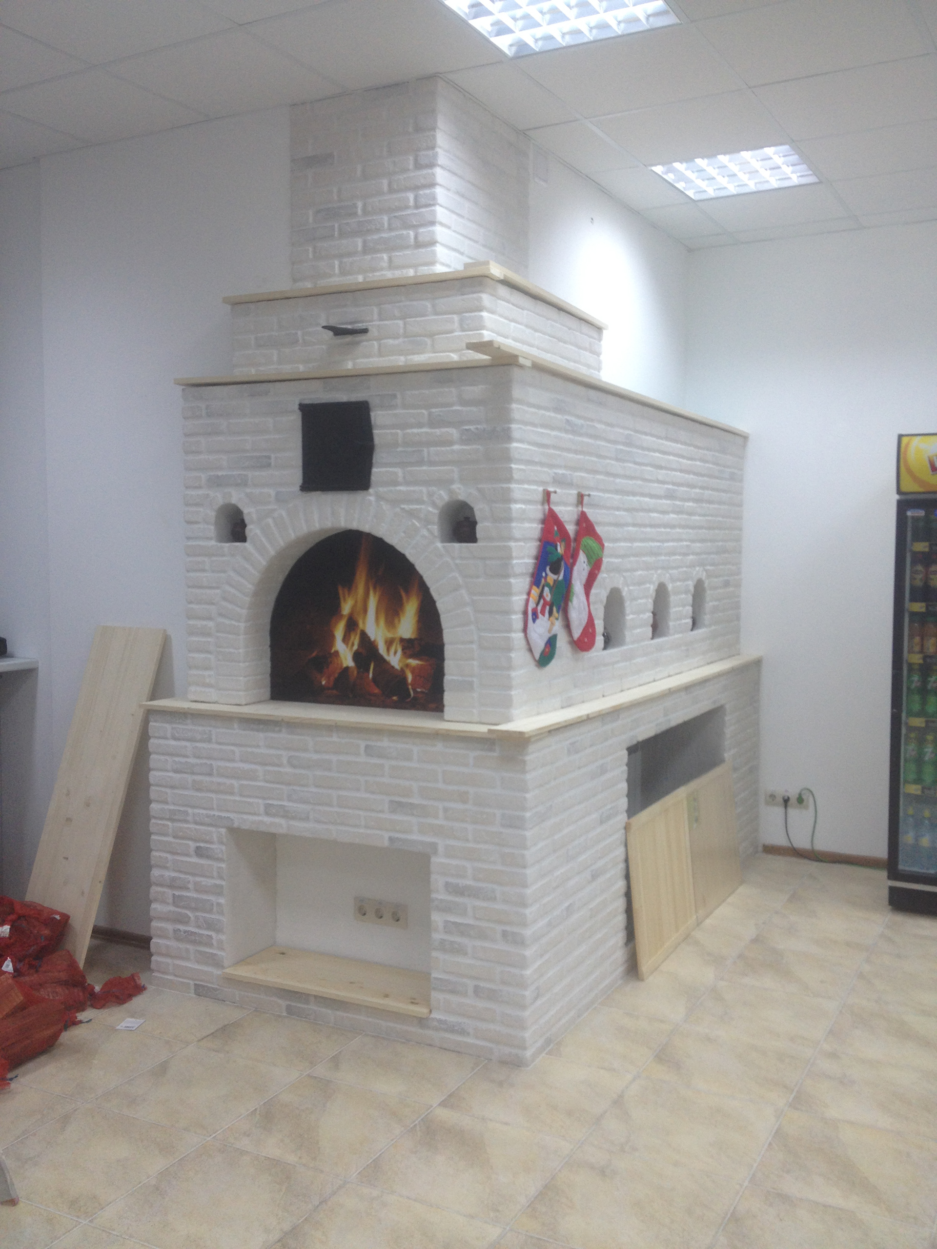 DIY 仿制俄罗斯燃木炉-42