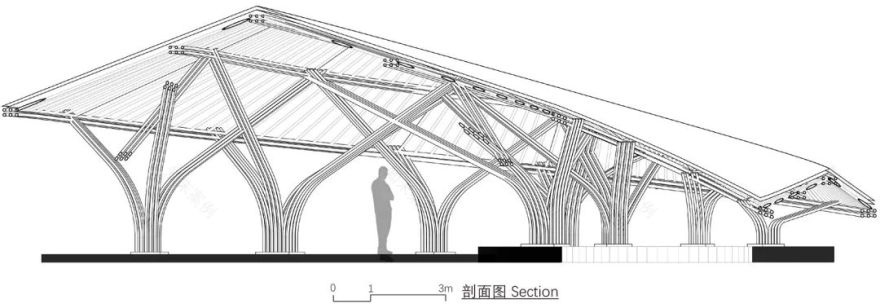 浙江安吉两山茶舍 | 竹境营造的公共空间-14
