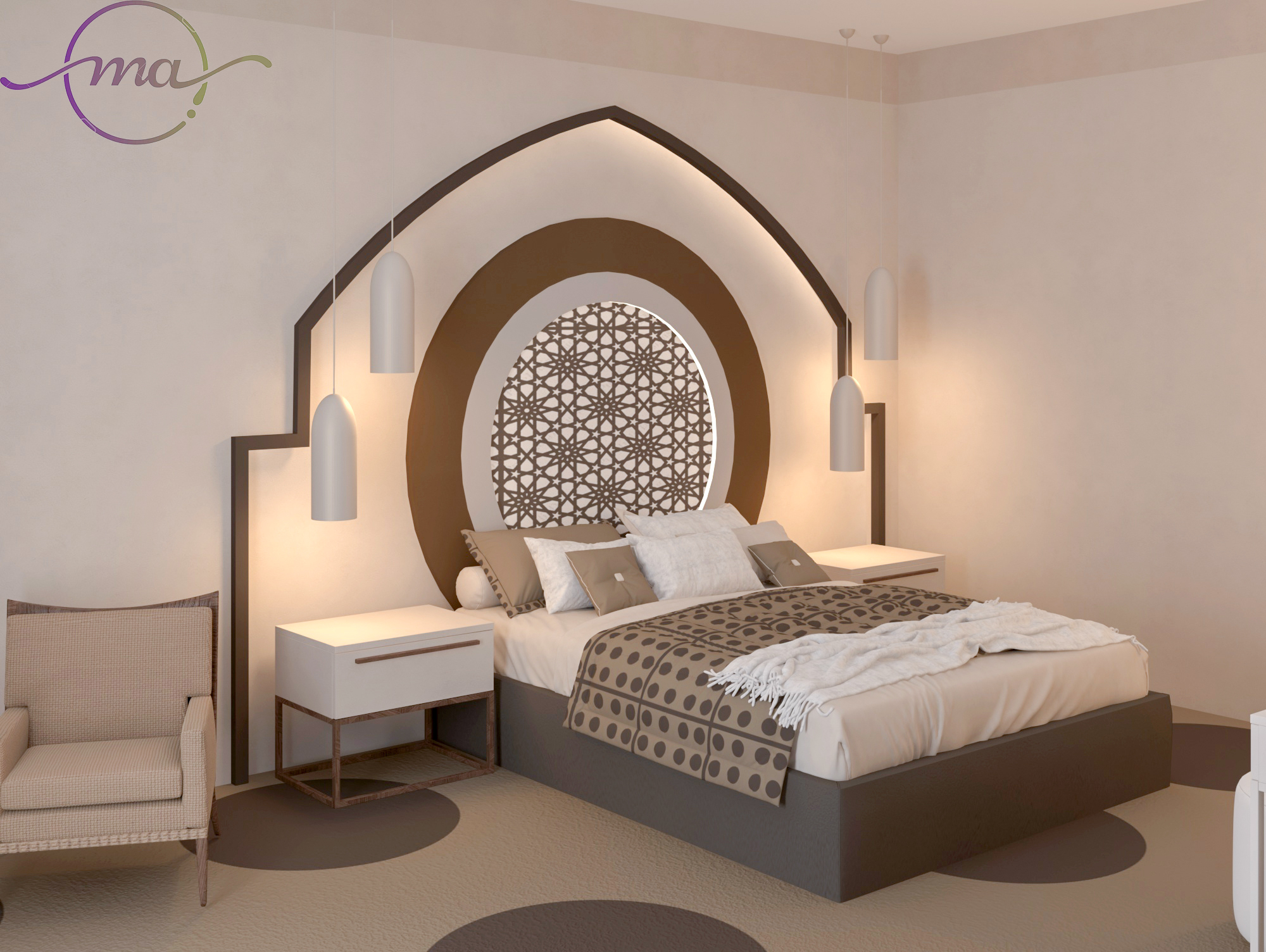 فندق اسلامى الاستلهام من حركه الطواف حول الكعبه-5