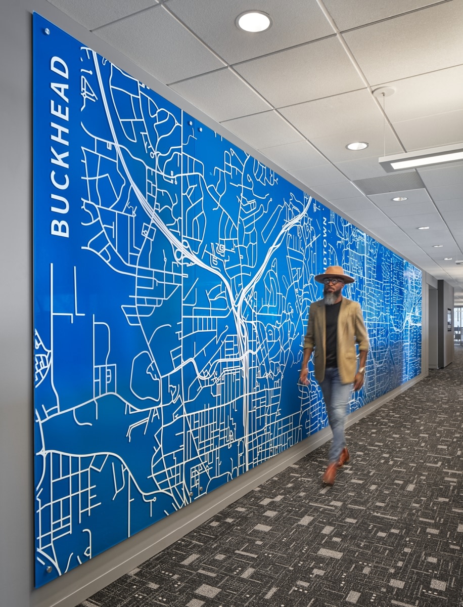 JLL 办公室改造丨美国亚特兰大丨ASD|SKY-12