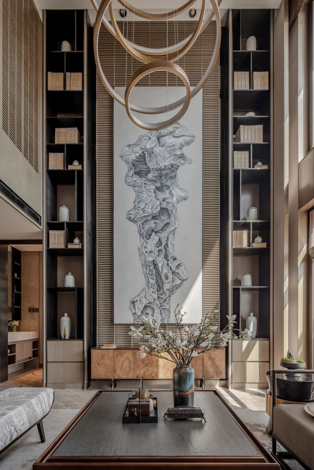 塞上梦江南——银川万科翡翠公园上叠别墅样板间 | 明德设计-3