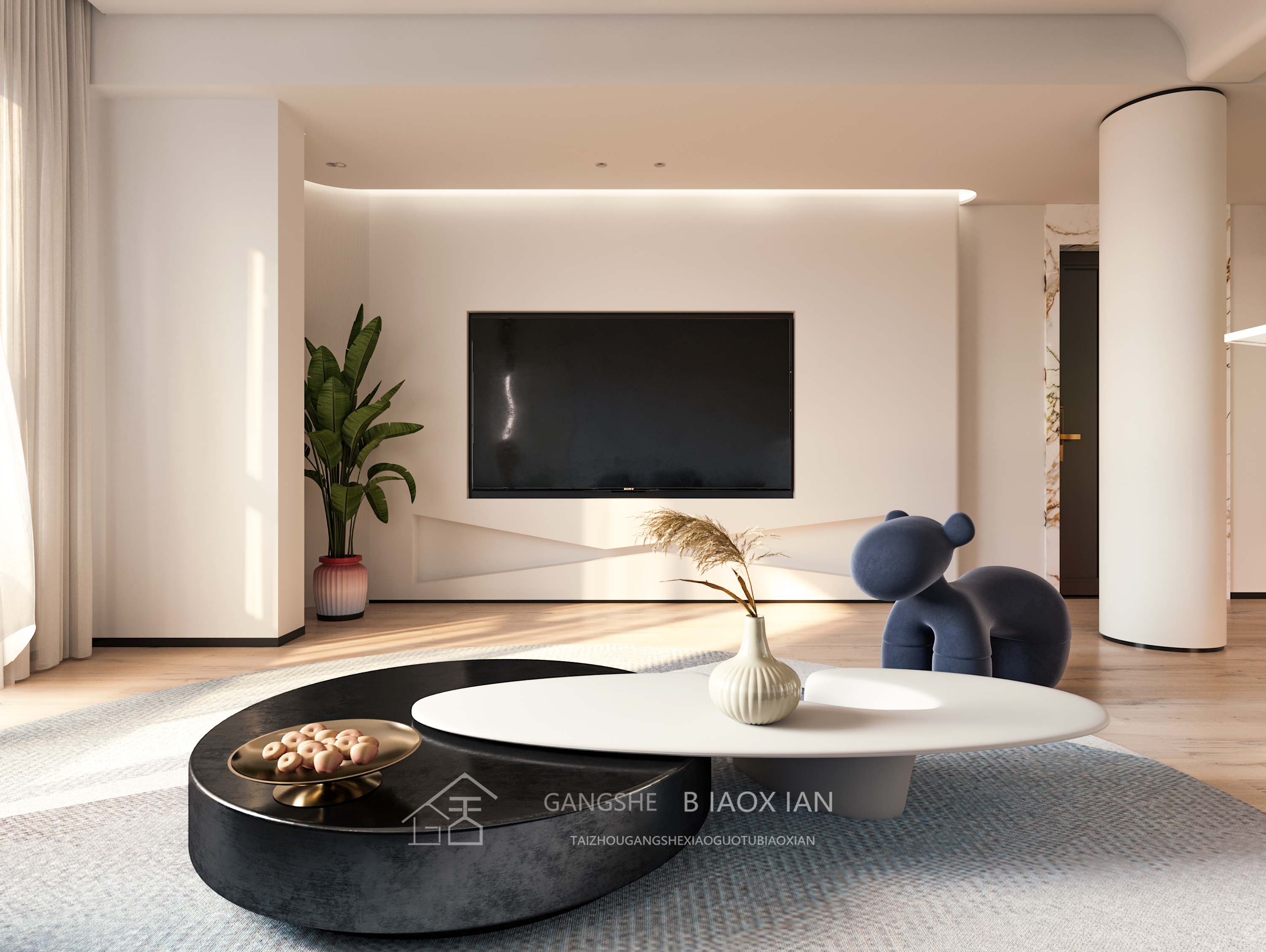 现代客餐厅 · 效果图作品-11