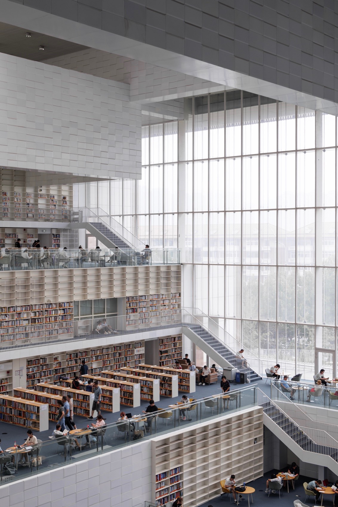 天津图书馆丨中国天津丨山本理显设计工场,天津市城市规划设计研究总院有限公司-39