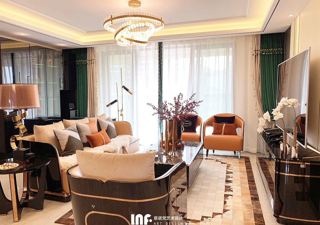 悠步华尔兹-- 客厅餐厅卧室室内设计案例-0