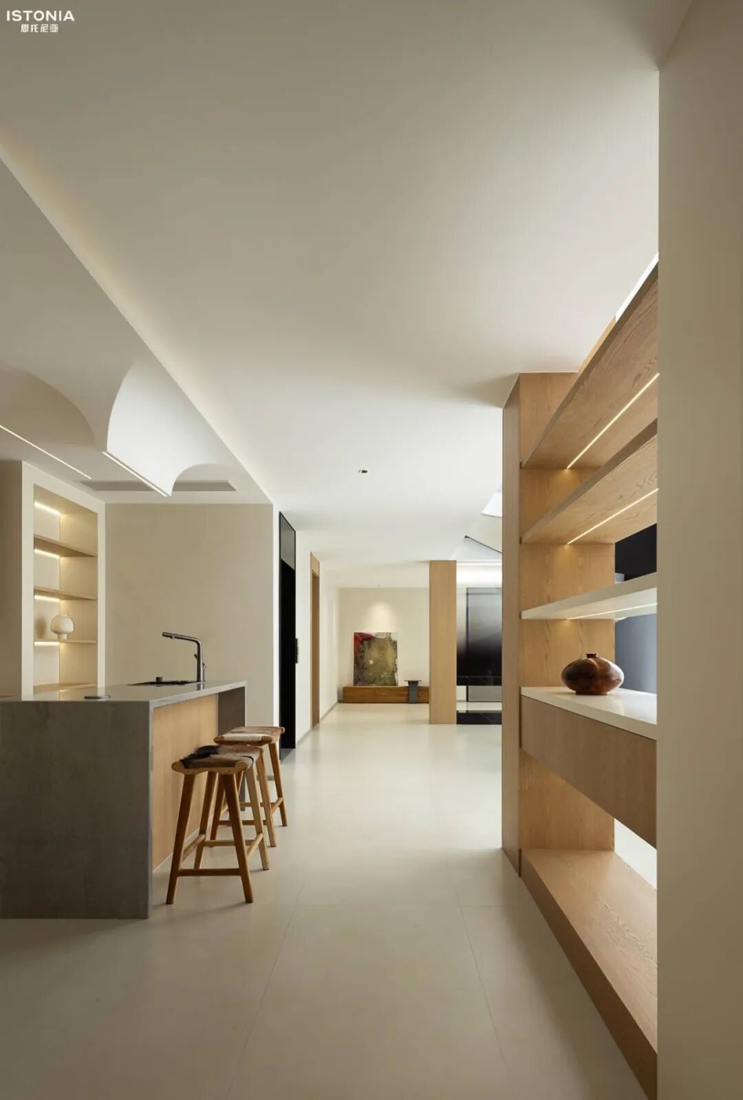 ISTONIA|现代风木质美学构筑的雅致空间-42