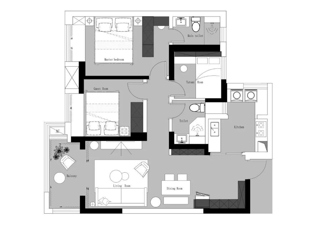 寻归 · 成都中海锦江城云熙亲情互动家居设计丨中国成都丨亦舍设计-70