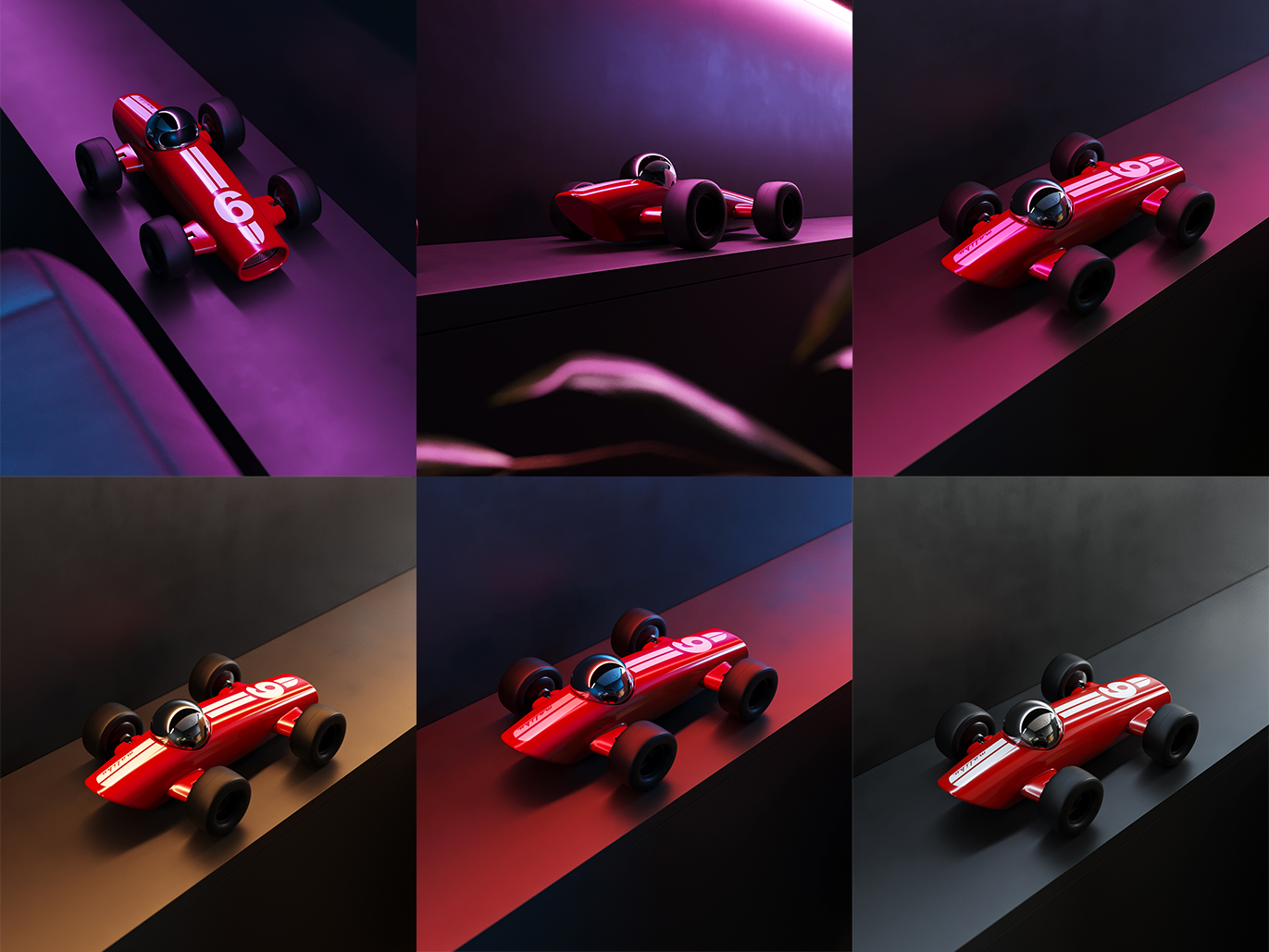 写实级室内渲染  几何线条卧室-10