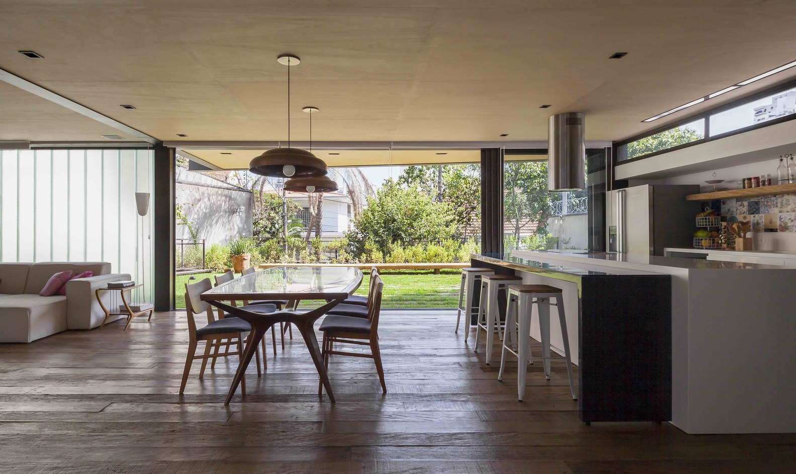 巴西 Pacaembu House 绿色住宅设计-48