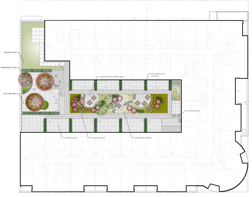 芝加哥西环区 MADISON 屋顶花园景观设计丨美国芝加哥-3