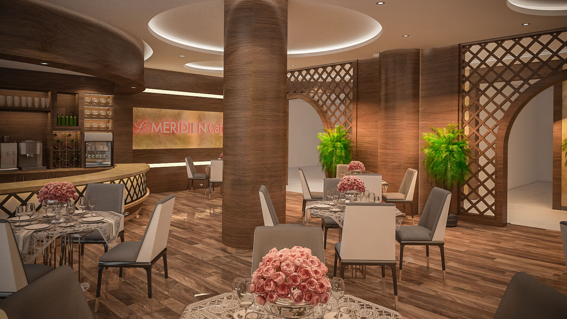 Le meridien hotel lobby in al madinah al munawarah-4