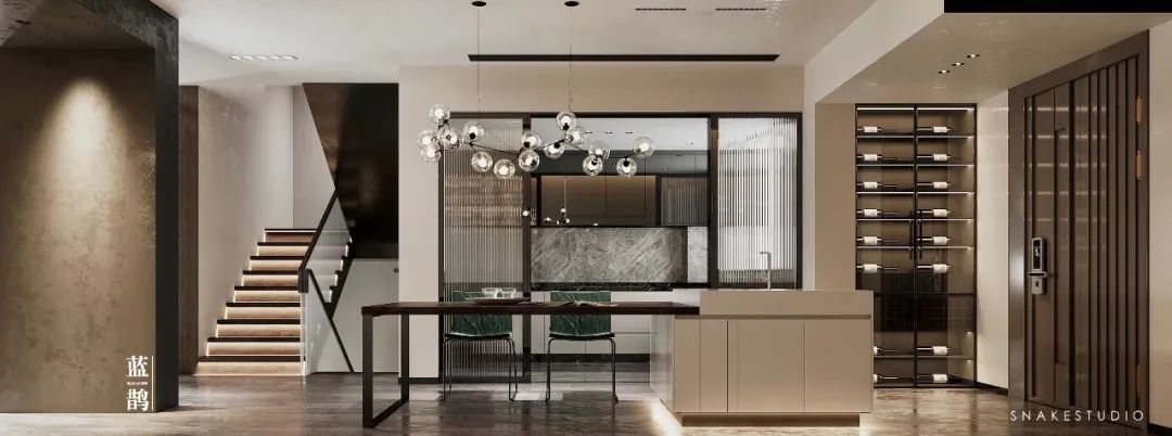 现代高级感家居,雾灰空间的情感暖化-49