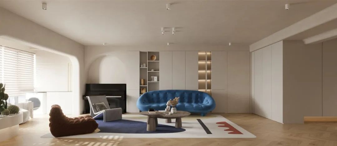 简约纯粹的200㎡之家丨由娜-20