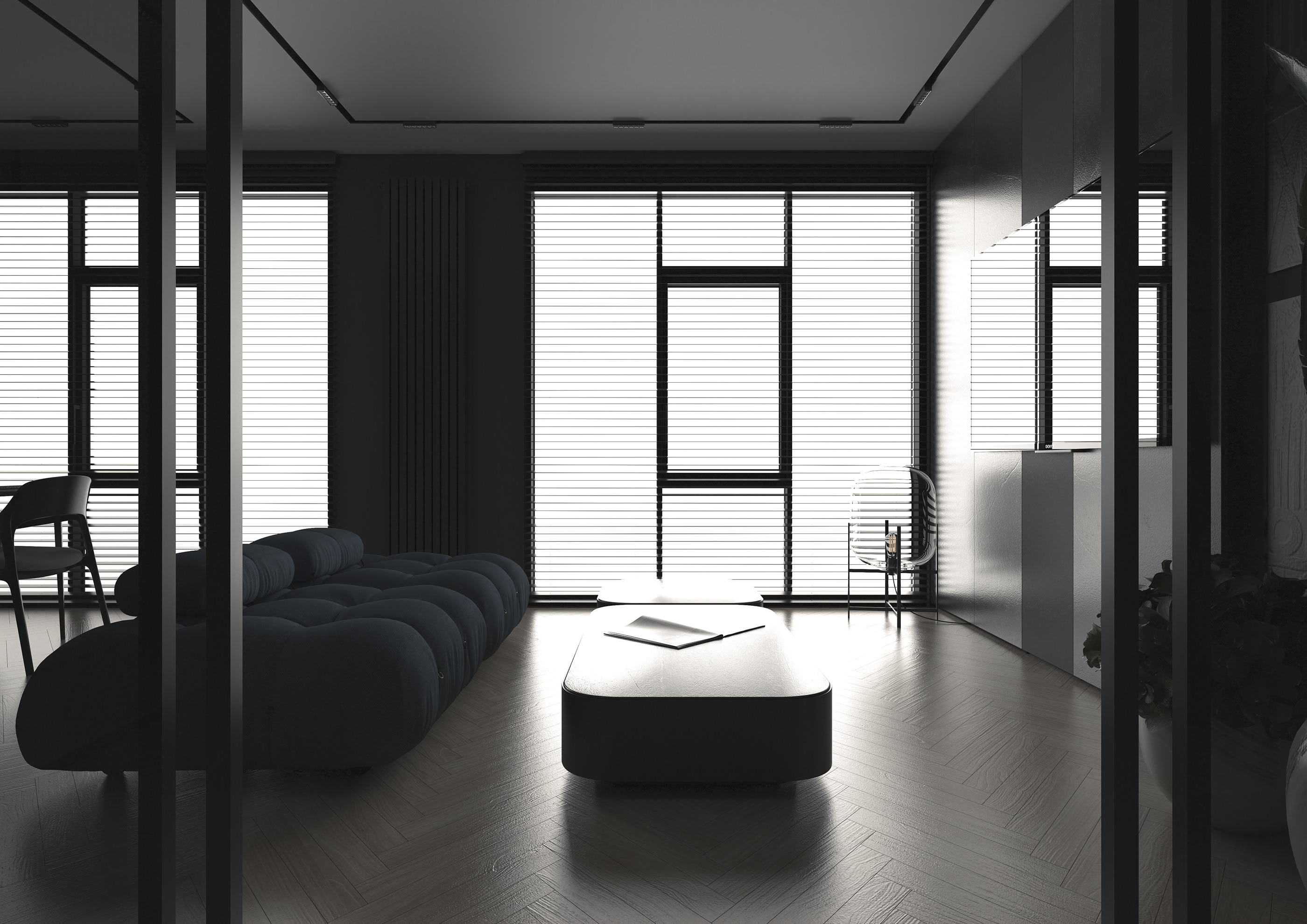 49平 高级灰 小公寓设计！-13